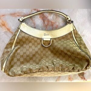 Pale Gold Gucci Shoulder Bag 100% authentic✨✨
